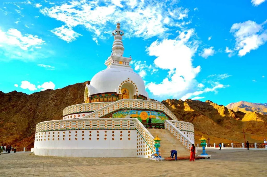 Shanti Stupa : Tourist Places in Leh Ladakh