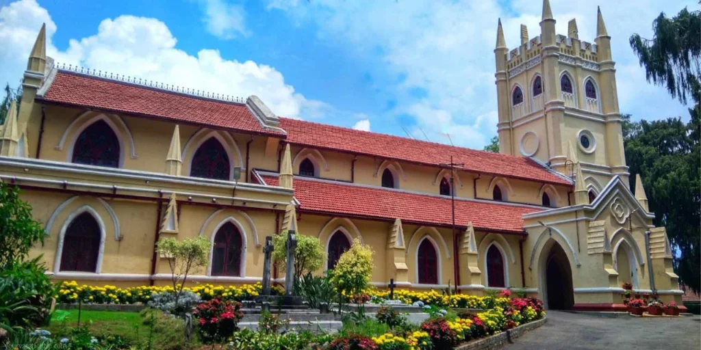 All Saints Church : Places to visit in Coonoor