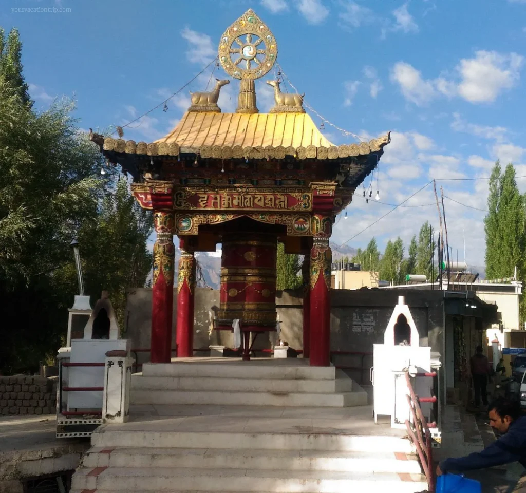 Prayer Wheel :Places To Visit In Ladakh